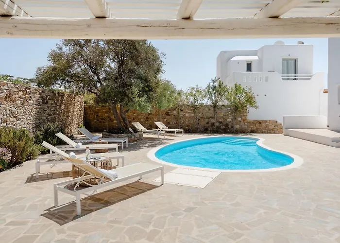 Villa Rocabella Just 100M From Glyfada Beach Villa